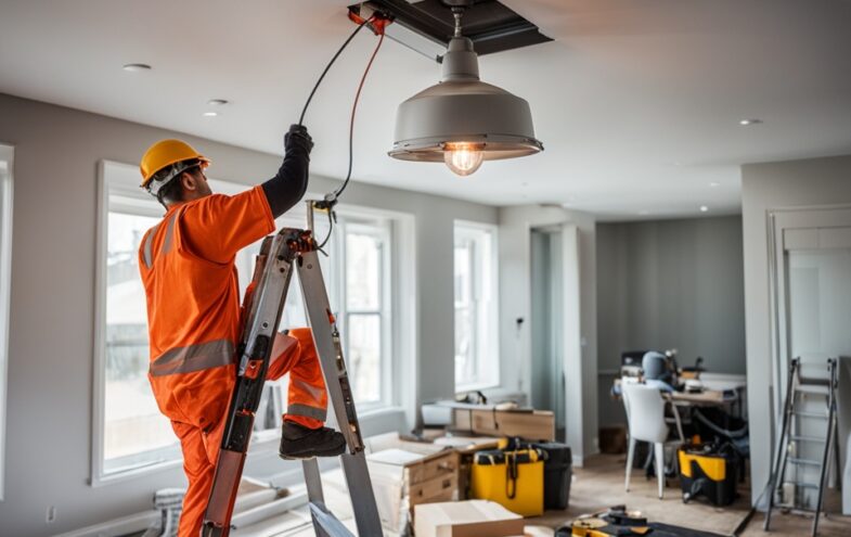 Lampen montieren Service