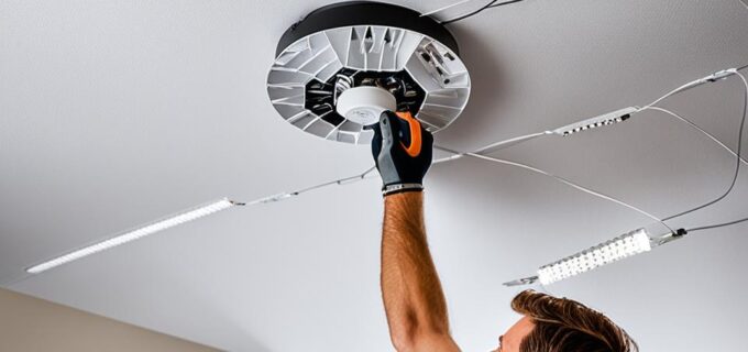 Lampen in Rigipsdecken montieren: Die besten Techniken