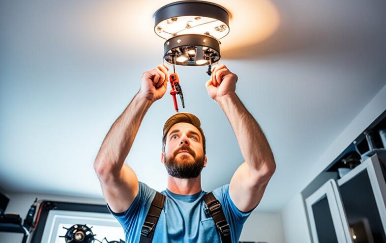 Lampen montieren selbst