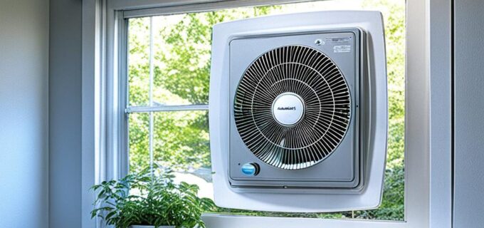 Kann man einen Lüfter in ein Fenster einbauen?