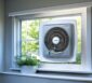 Lüfter in ein Fenster einbauen