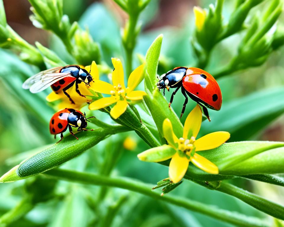 Natürliche Feinde der Gelben Oleander Läuse