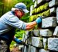 Natursteinmauer selber bauen