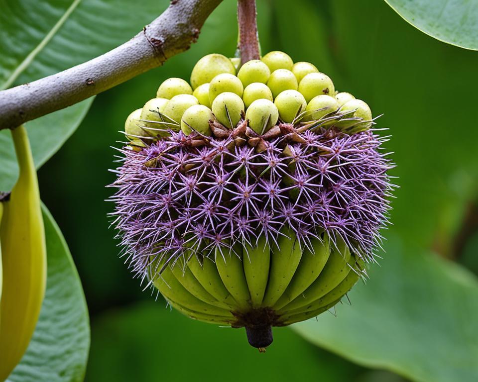 Platanenfrucht