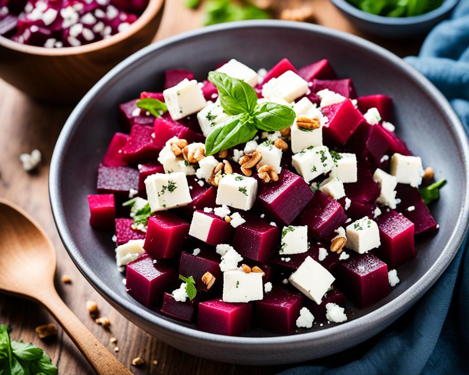 Rote Bete Salat gekocht