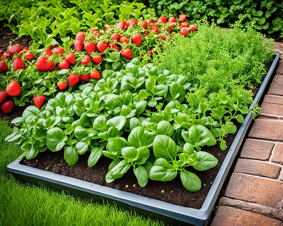 Rucola im Garten Rucola im Garten