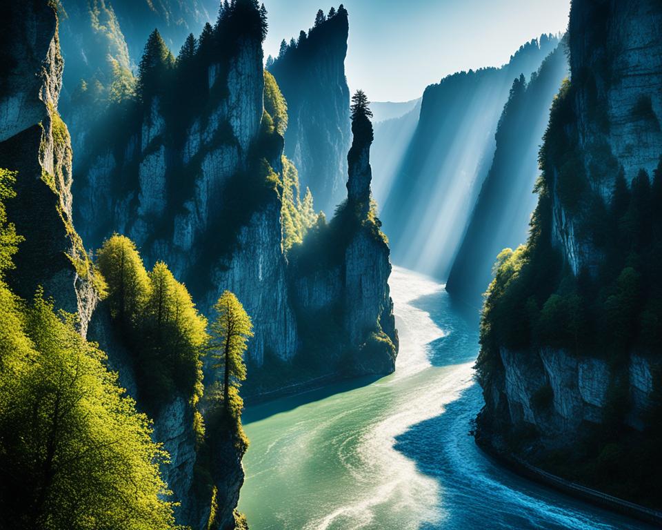 Schlucht Vorderrhein