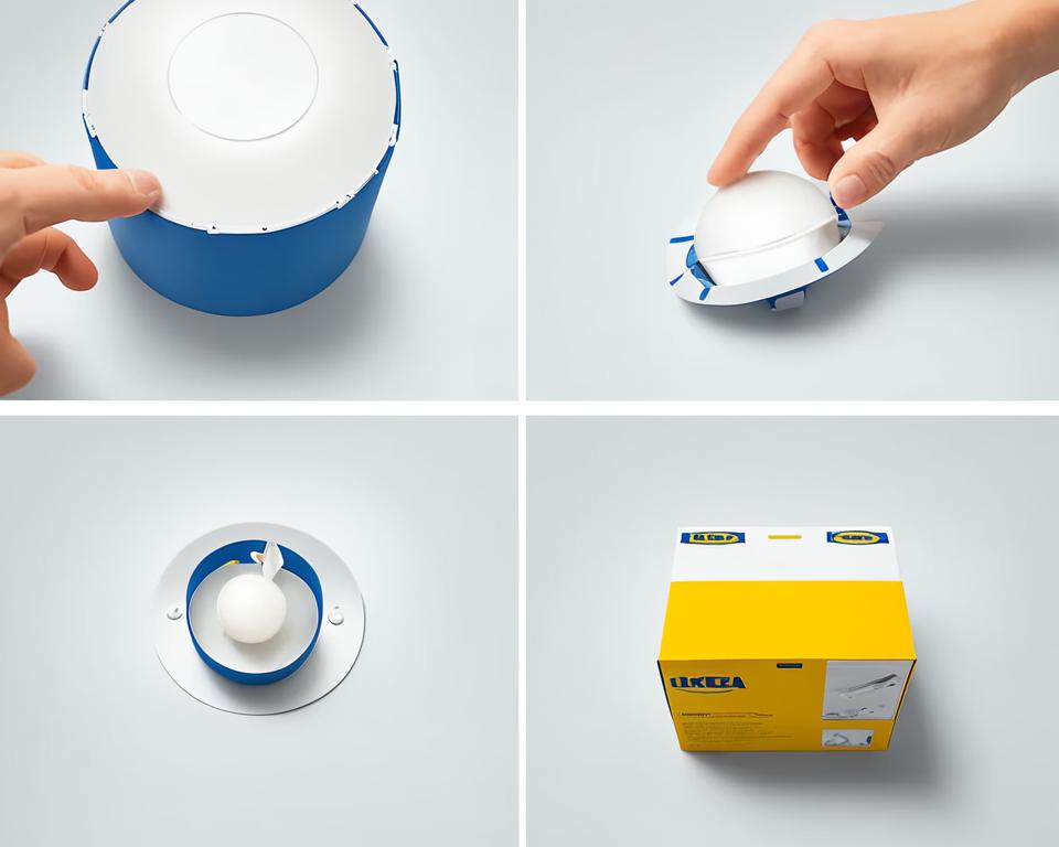 Schritt-für-Schritt-Anleitung für IKEA Beleuchtung