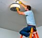 Schwere Lampen montieren