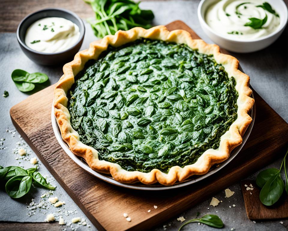 Serviervorschläge für German spinach pie