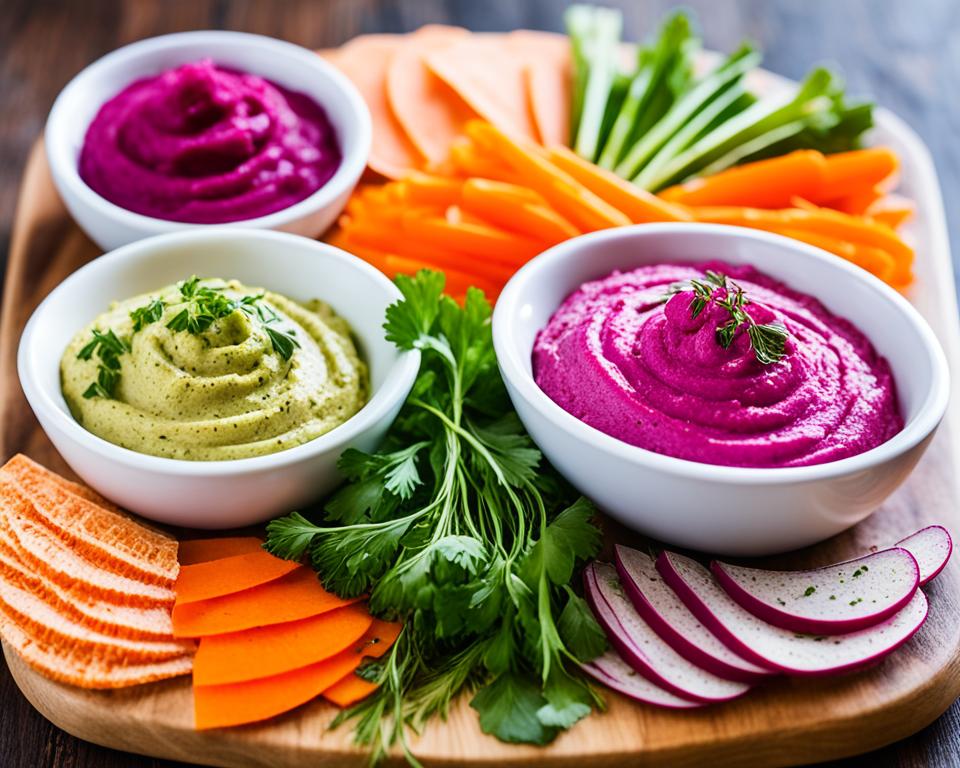 Vegane Dipvarianten