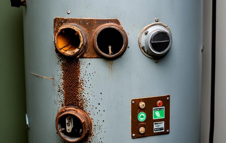 Verkalkter Boiler mehr Strom