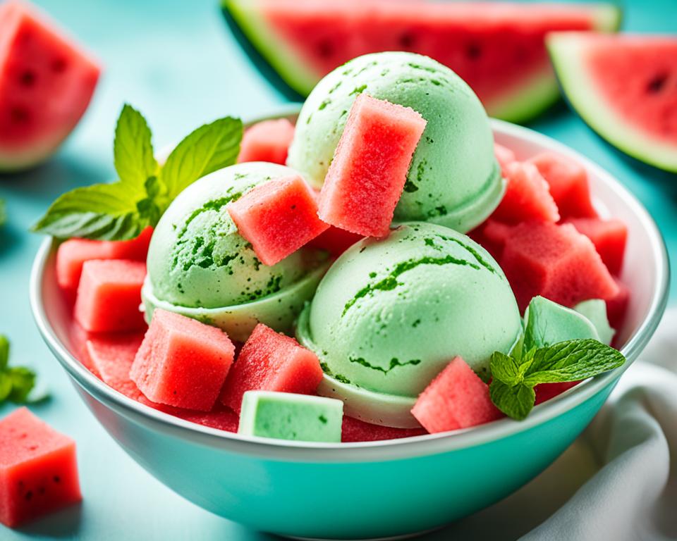 Wassermelonen-Eis