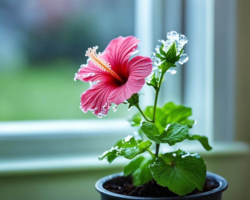 Zimmer Hibiskus Winterpflege