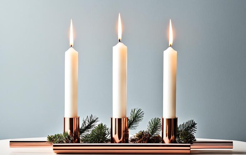 adventskranz ideen modern