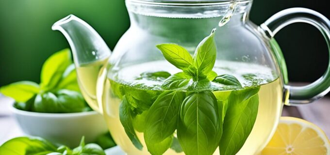 Erfrischend und gesund: So machst du Basilikum-Tee