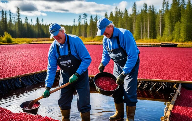 cranberry erntezeit