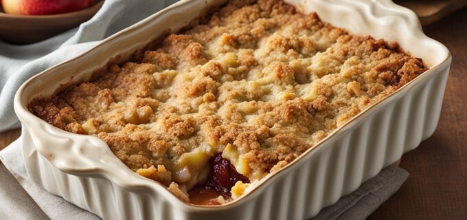 Apfel-Crumble: Das einfache Rezept für süßen Genuss