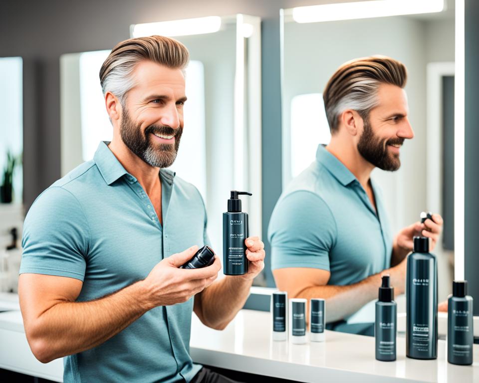 dünne Haare stärken Männer
