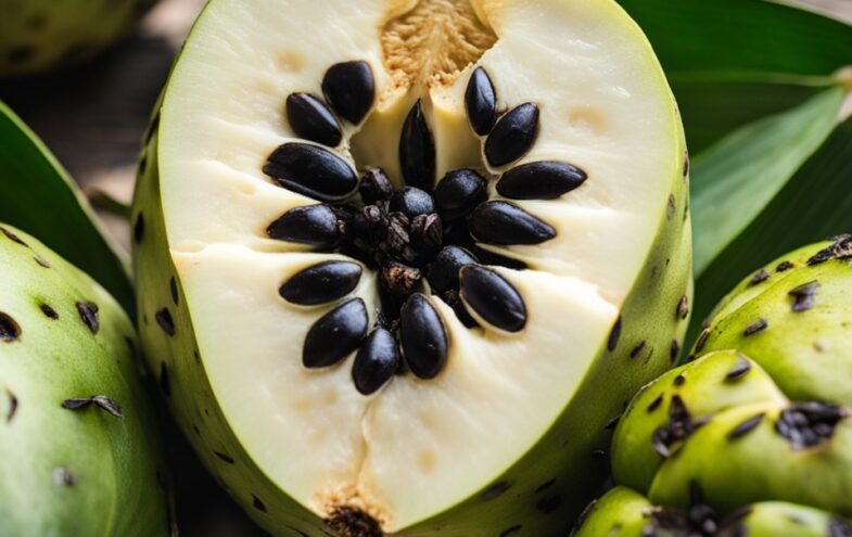 fruit cherimoya