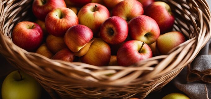 Gedörrte Äpfel: Der perfekte Snack für zwischendurch