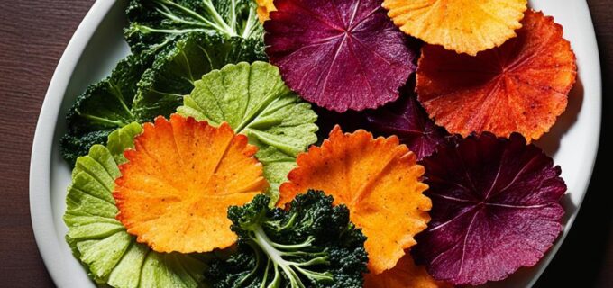 Gemüsechips aus dem Ofen: Knusprig und gesund