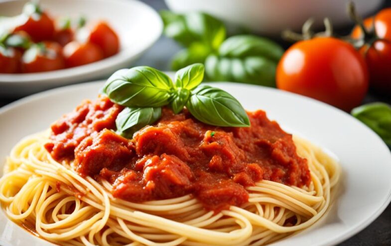gerichte mit tomatensauce
