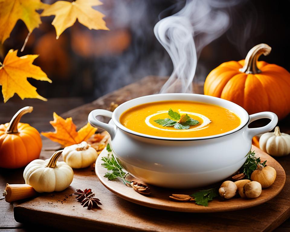 gesunde Kürbissuppe