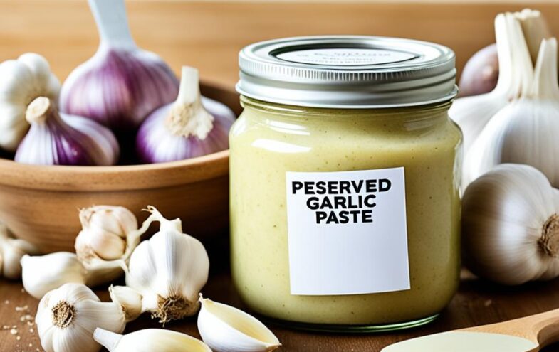 knoblauchpaste haltbarmachen