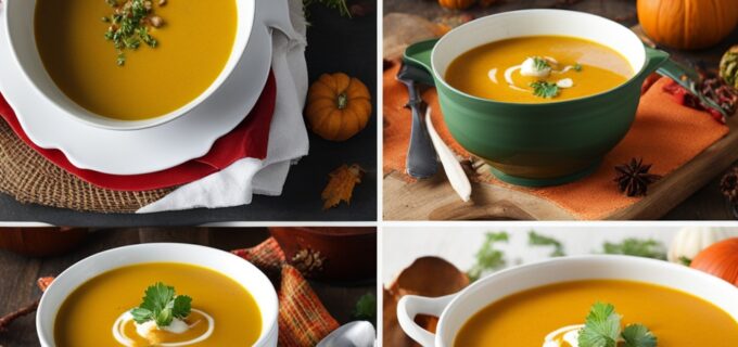Kürbissuppe klassisch: Ein Herbstfavorit