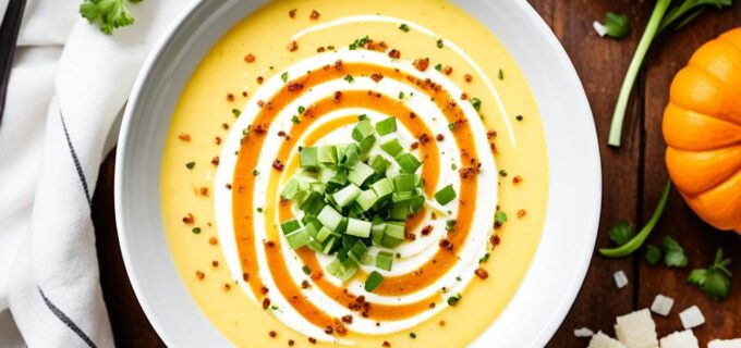 Kürbissuppe mit Kokosmilch und Ingwer: Ein exotisches Herbstrezept