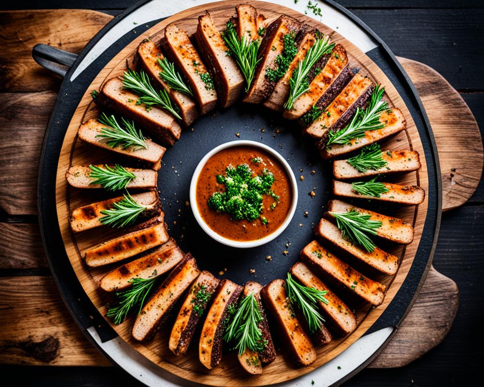 meat-free hackbraten