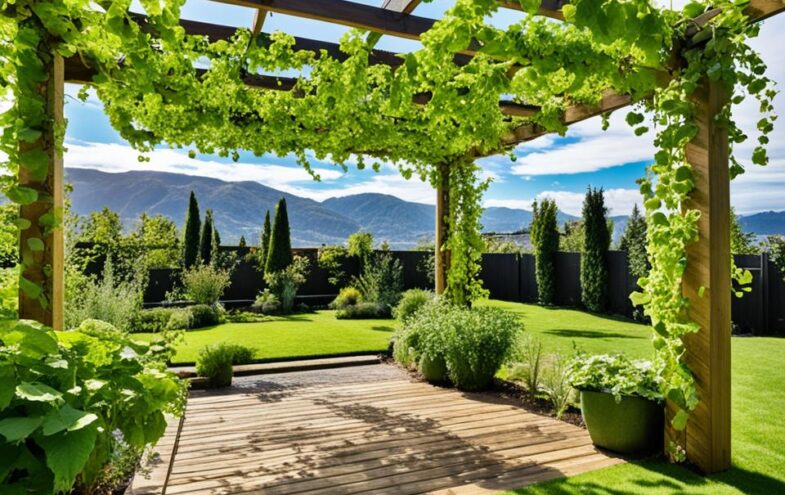 pergola kiwi