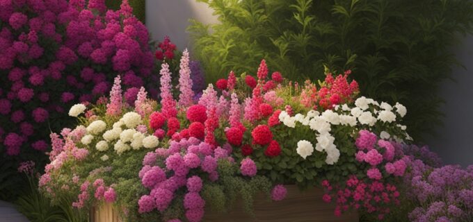 Stehende Petunien: Farbenspektakel im Blumenkasten