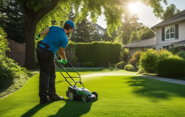 rasen düngen im sommer