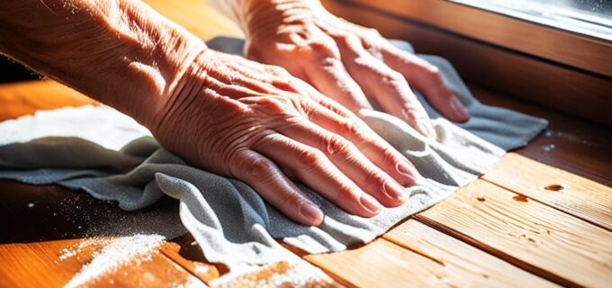 Holztisch reinigen: Die besten Methoden für ein strahlendes Ergebnis