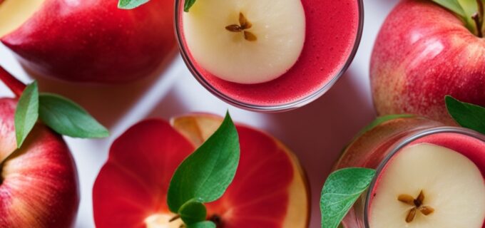 Smoothie mit Apfel: Frisch, gesund und lecker