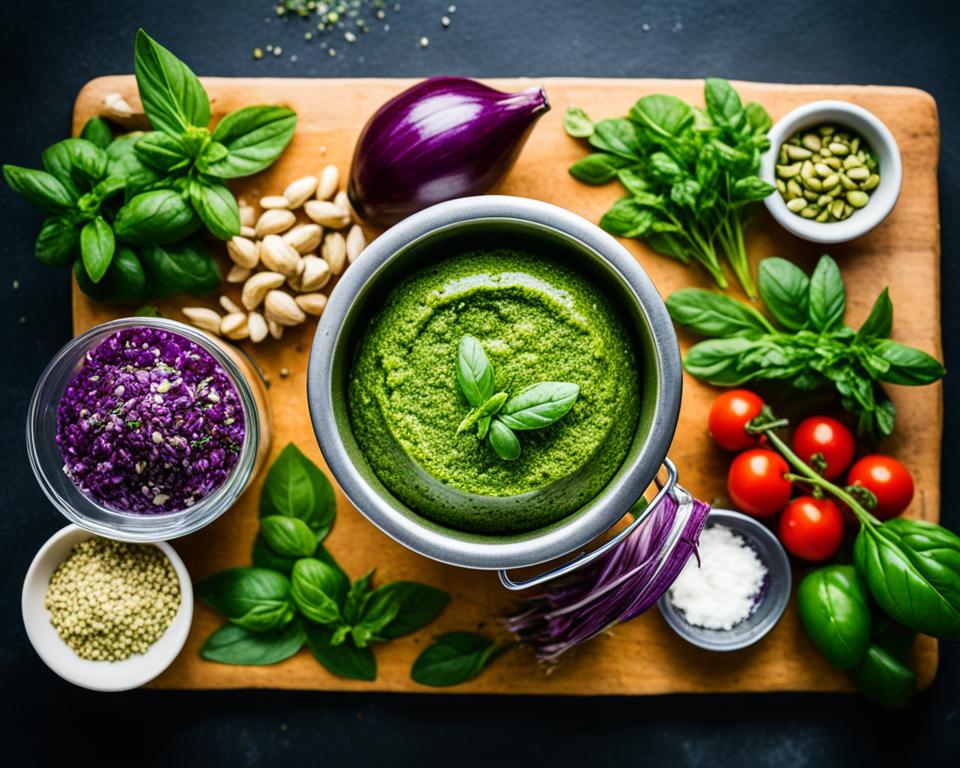 veganes pesto rezept