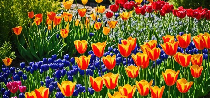 Wilde Tulpen: Natürliche Schönheit im Garten
