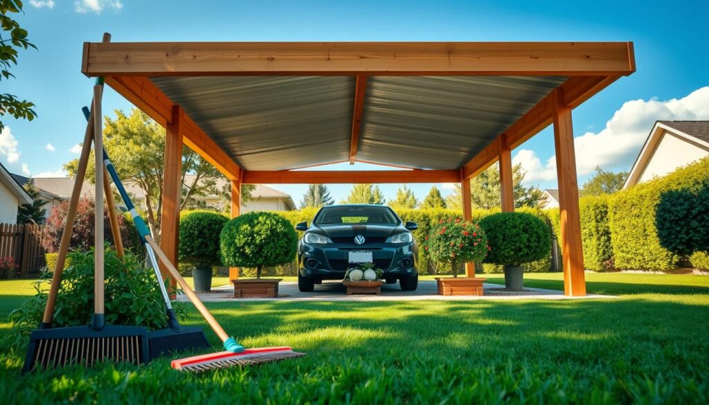Carport Pflege Carport Pflege