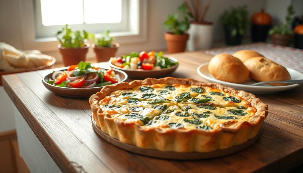 Serviervorschläge für eine köstliche Spinatwähe