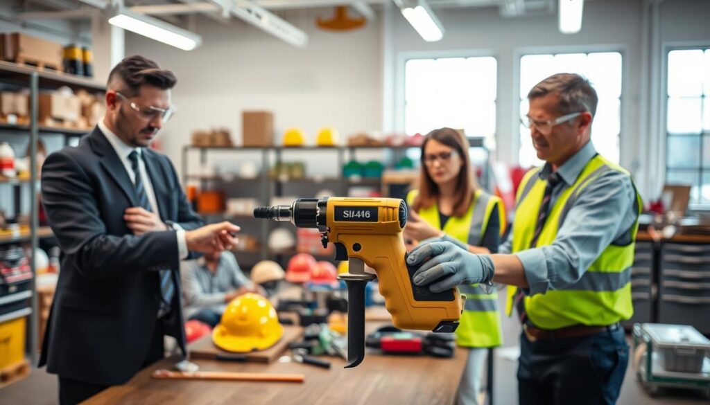 Sicherer Umgang mit sia 416 und Arbeitssicherheit