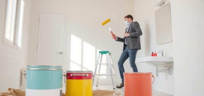 Badezimmer streichen leicht gemacht: Unsere Top-Tipps