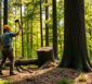 baum fällen