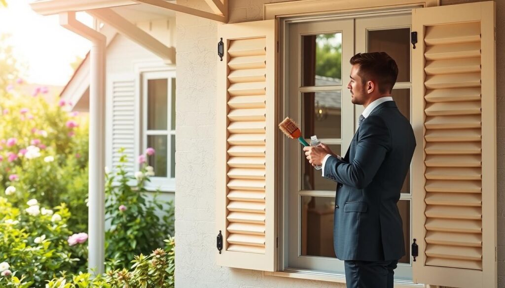 fensterläden instandhaltung