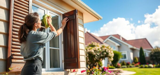 Fensterläden reinigen lassen: Einfache Schritte für strahlende Fenster