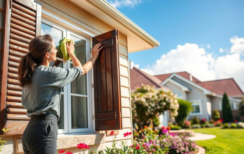 fensterläden reinigen lassen
