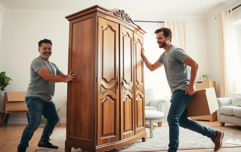 schrank transportieren lassen