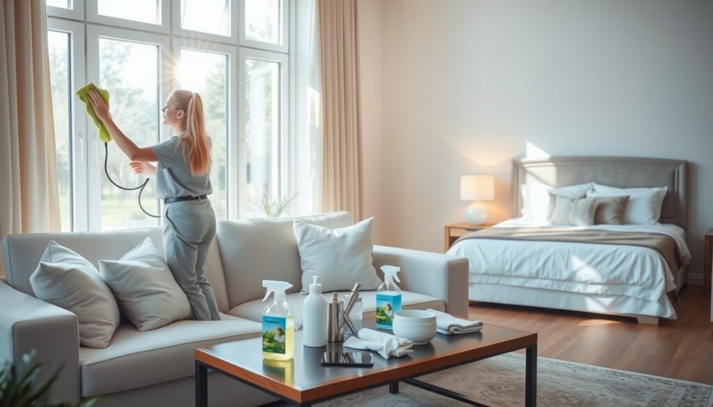 wohnung putzen für abgabe