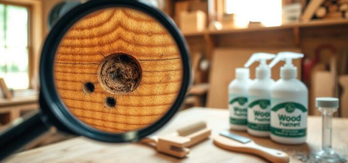 Bekämpfung Holzwurm Anleitung Schritt für Schritt